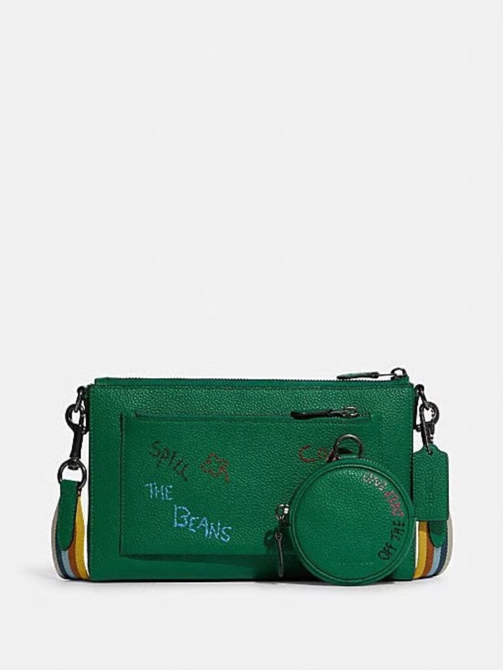 Coach Holden Crossbody Bag With Diary Embroidery